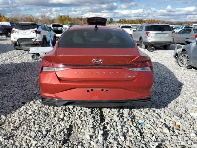 KMHLP4AG3NU362380 2022 2022 Hyundai Elantra- Limited 6