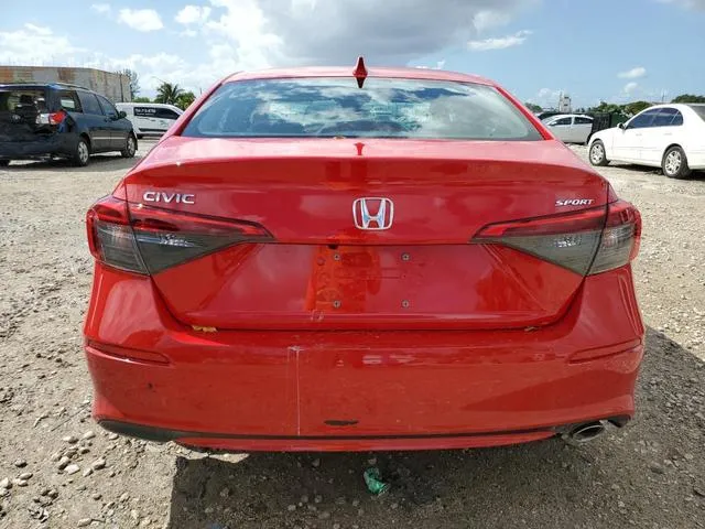 2HGFE2F54NH500984 2022 2022 Honda Civic- Sport 6