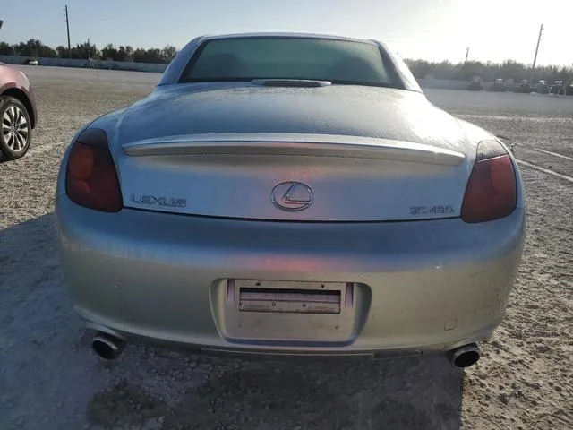 JTHFN48YX20008475 2002 2002 Lexus SC- 430 6