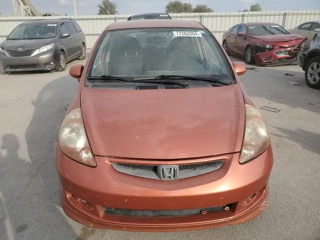 JHMGD38658S064594 2008 2008 Honda Fit- Sport 5