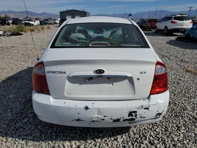 KNAFE122765272358 2006 2006 KIA Spectra- LX 6