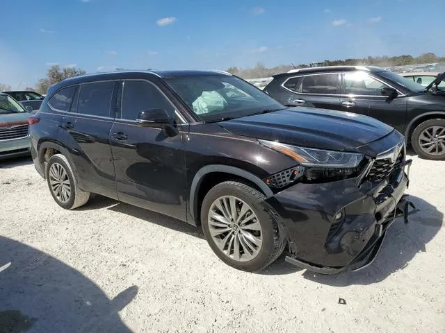 5TDFZRAH4MS049746 2021 2021 Toyota Highlander- Platinum 4