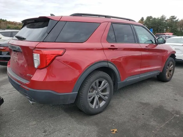 1FMSK8DH7MGA98616 2021 2021 Ford Explorer- Xlt 3