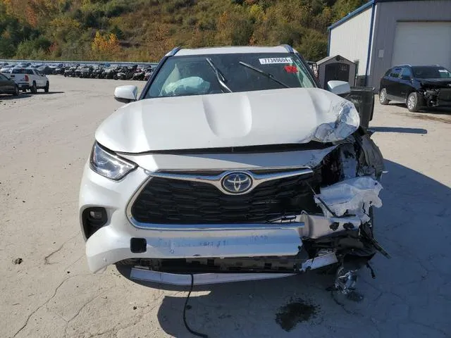 5TDXBRCH6PS123999 2023 2023 Toyota Highlander- Hybrid Limited 5