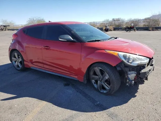 KMHTC6AE5DU163819 2013 2013 Hyundai Veloster- Turbo 4