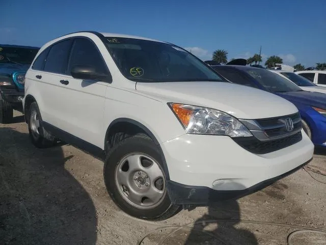 JHLRE3H31AC011827 2010 2010 Honda CR-V- LX 4