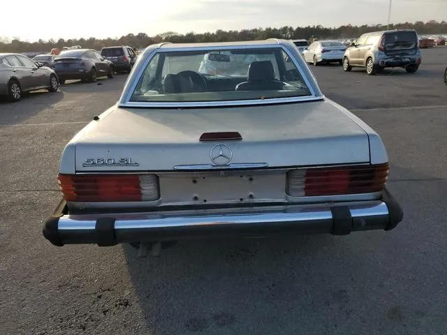 WDBBA48D9HA070265 1987 1987 Mercedes-Benz 560- SL 6