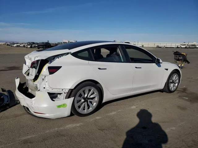 5YJ3E1EB3NF355770 2022 2022 Tesla MODEL 3 3