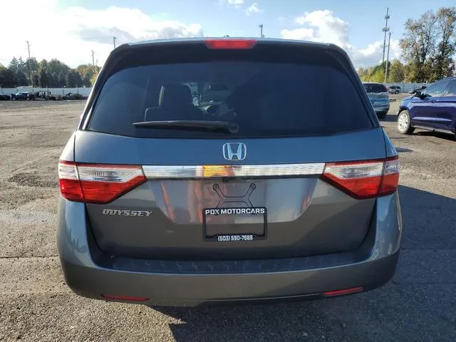 5FNRL5H66CB065803 2012 2012 Honda Odyssey- Exl 6