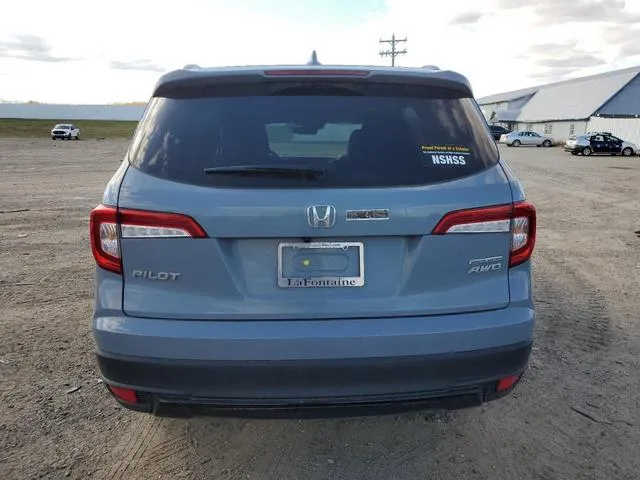 5FNYF6H27NB026775 2022 2022 Honda Pilot- SE 6