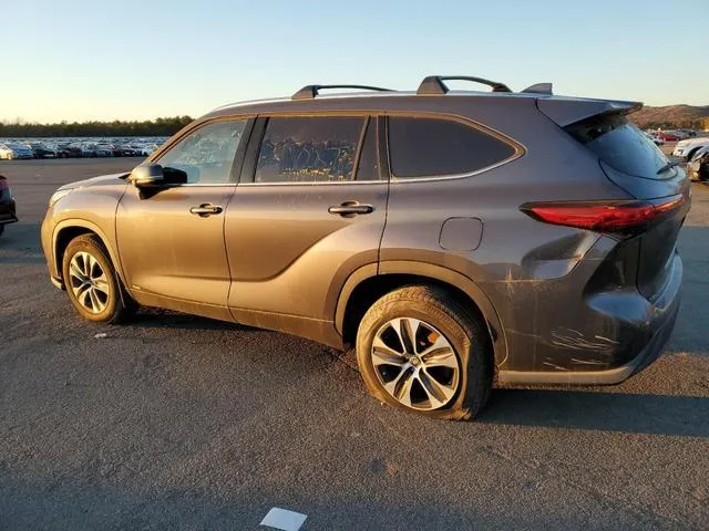 5TDGBRCH1MS518667 2021 2021 Toyota Highlander- Hybrid Xle 2