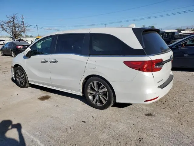 5FNRL6H87NB027152 2022 2022 Honda Odyssey- Touring 2