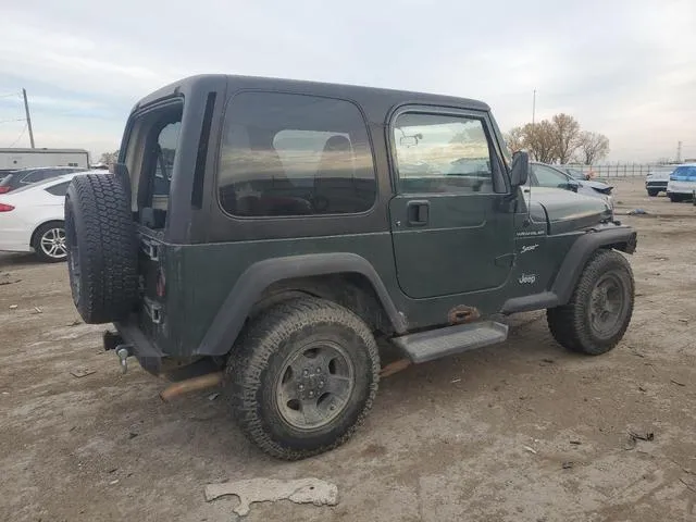 1J4FA49S12P717305 2002 2002 Jeep Wrangler- Sport 3