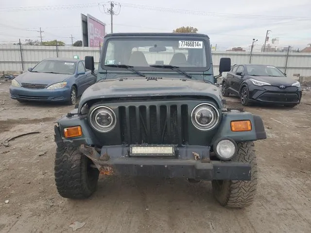 1J4FA49S12P717305 2002 2002 Jeep Wrangler- Sport 5