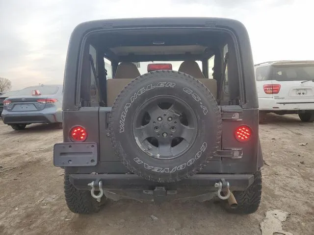 1J4FA49S12P717305 2002 2002 Jeep Wrangler- Sport 6