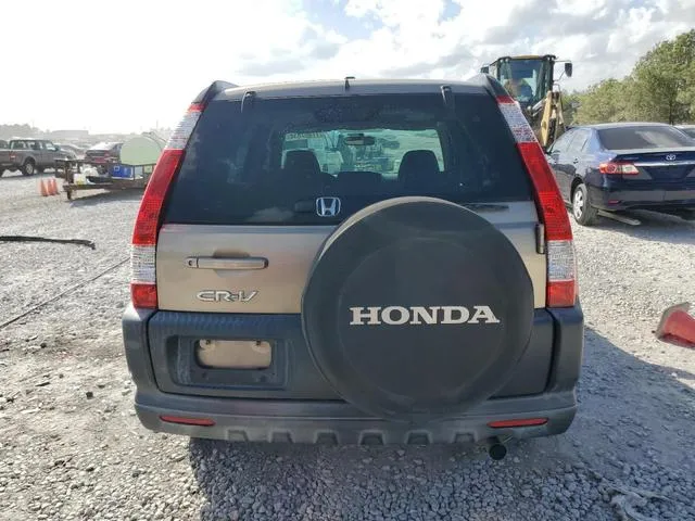 JHLRD68886C020399 2006 2006 Honda CR-V- EX 6