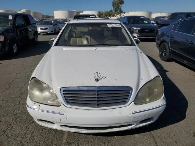 WDBNG75J7YA041094 2000 2000 Mercedes-Benz S-Class- 500 5