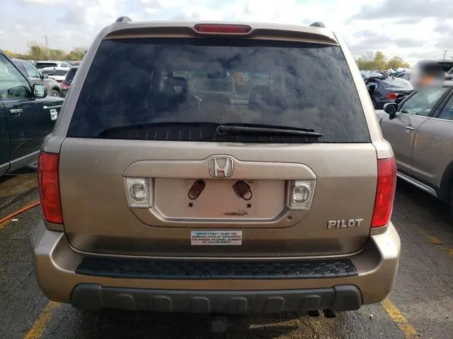 2HKYF18574H574031 2004 2004 Honda Pilot- Exl 6