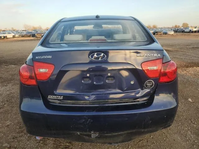 KMHDU46D98U553768 2008 2008 Hyundai Elantra- Gls 6