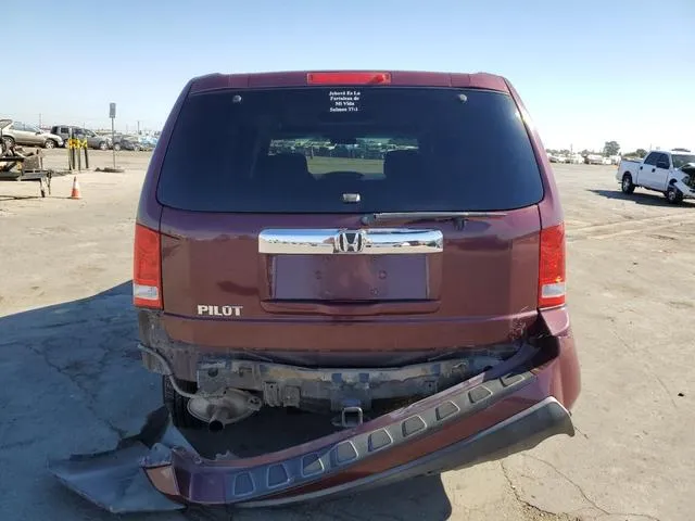 5FNYF3H21AB021421 2010 2010 Honda Pilot- LX 6