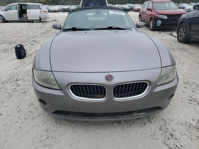 4USBT33525LR70697 2005 2005 BMW Z4- 2-5 5