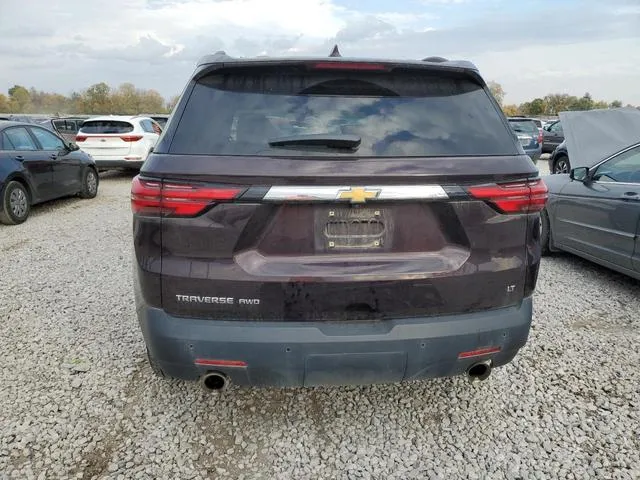 1GNEVHKW0NJ121630 2022 2022 Chevrolet Traverse- LT 6