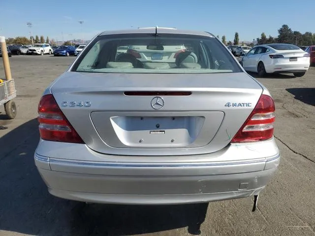 WDBRF81J35F661648 2005 2005 Mercedes-Benz C-Class- 240 4Matic 6