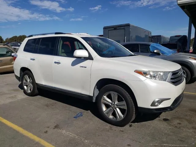 5TDDK3EH0DS191224 2013 2013 Toyota Highlander- Limited 4