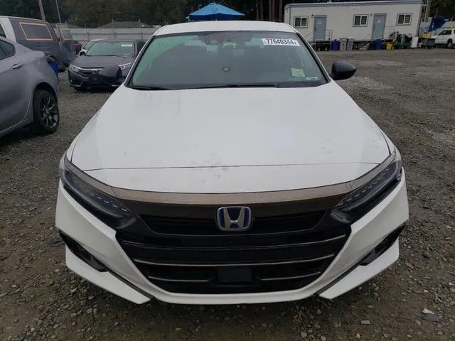 1HGCV3F25NA037198 2022 2022 Honda Accord- Hybrid Sport 5