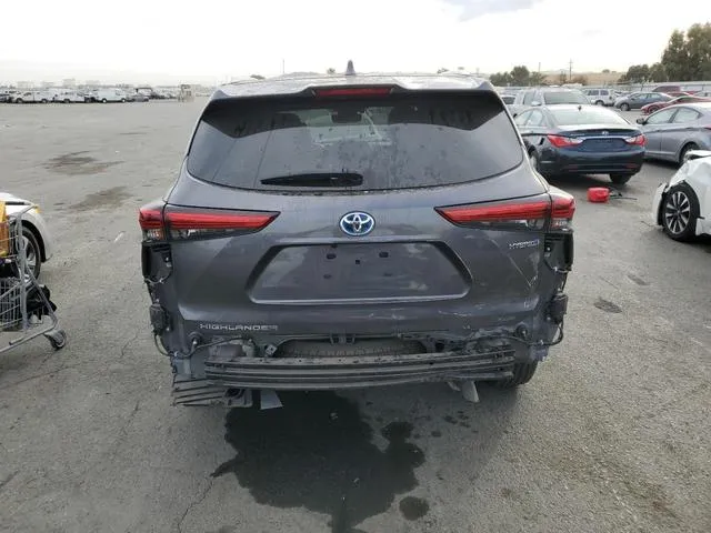 5TDHBRCHXLS512661 2020 2020 Toyota Highlander- Hybrid Xle 6