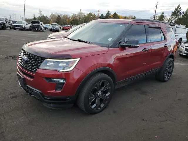 1FM5K8GT2JGA34430 2018 2018 Ford Explorer- Sport 1