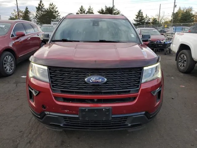 1FM5K8GT2JGA34430 2018 2018 Ford Explorer- Sport 5