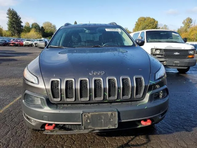 1C4PJMBS1HD237067 2017 2017 Jeep Cherokee- Trailhawk 5