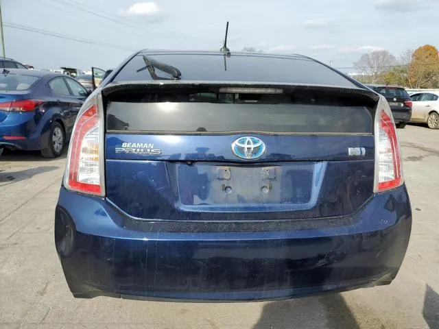 JTDKN3DU9E1742410 2014 2014 Toyota Prius 6