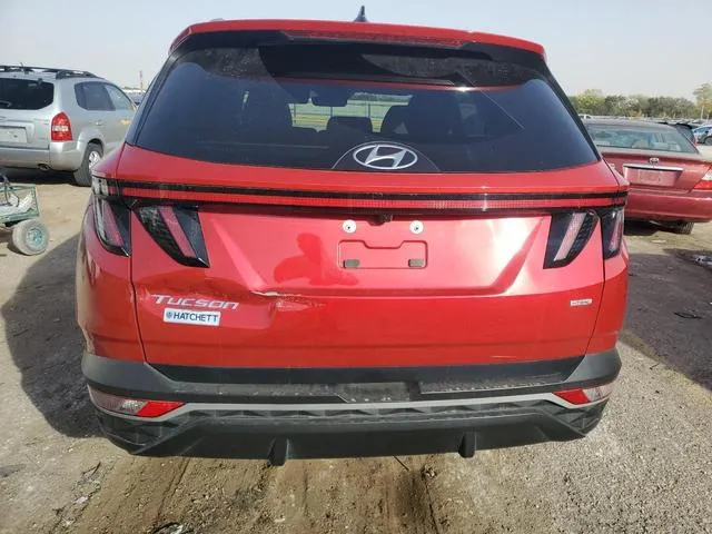 5NMJCCAE6NH004195 2022 2022 Hyundai Tucson- Sel 6