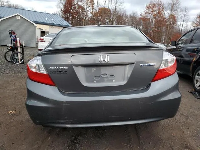 JHMFB4F29CS007217 2012 2012 Honda Civic- Hybrid 6