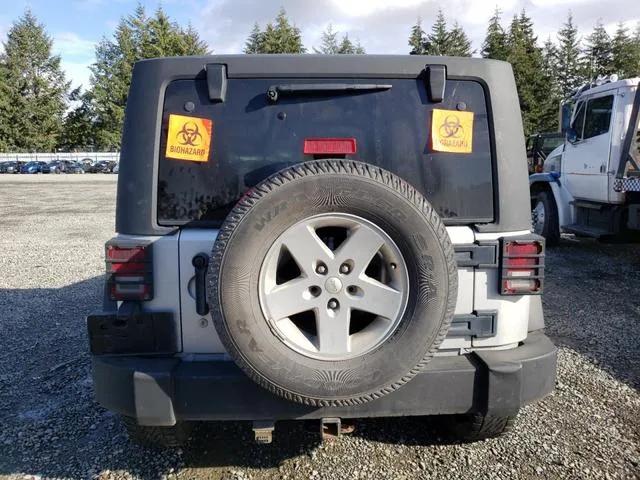 1J4FA24128L551167 2008 2008 Jeep Wrangler- X 6