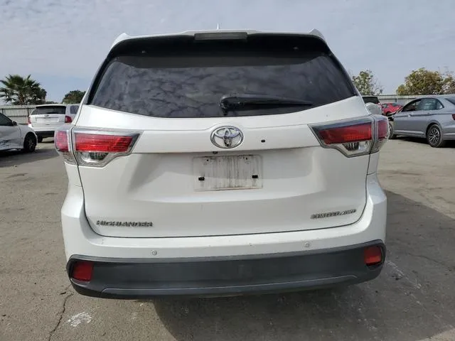 5TDDKRFH0GS302957 2016 2016 Toyota Highlander- Limited 6