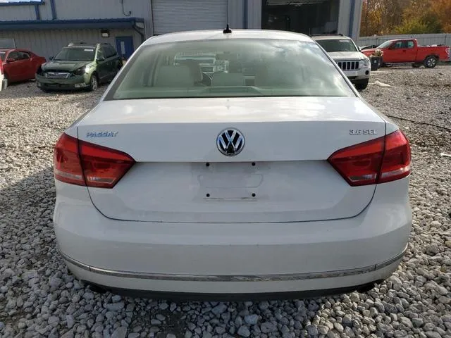 1VWCM7A38CC070543 2012 2012 Volkswagen Passat- Sel 6