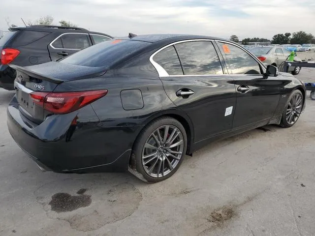 JN1FV7AP3JM460816 2018 2018 Infiniti Q50- Red Sport 400 3