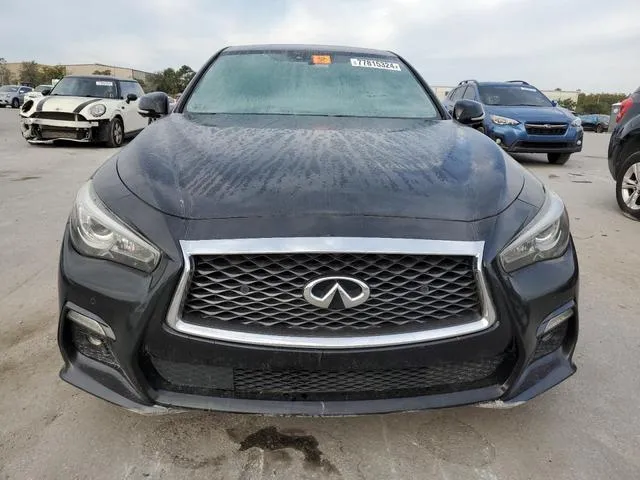 JN1FV7AP3JM460816 2018 2018 Infiniti Q50- Red Sport 400 5