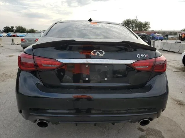 JN1FV7AP3JM460816 2018 2018 Infiniti Q50- Red Sport 400 6