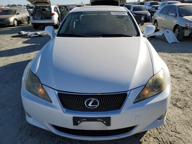 JTHBE262885019066 2008 2008 Lexus IS- 350 5