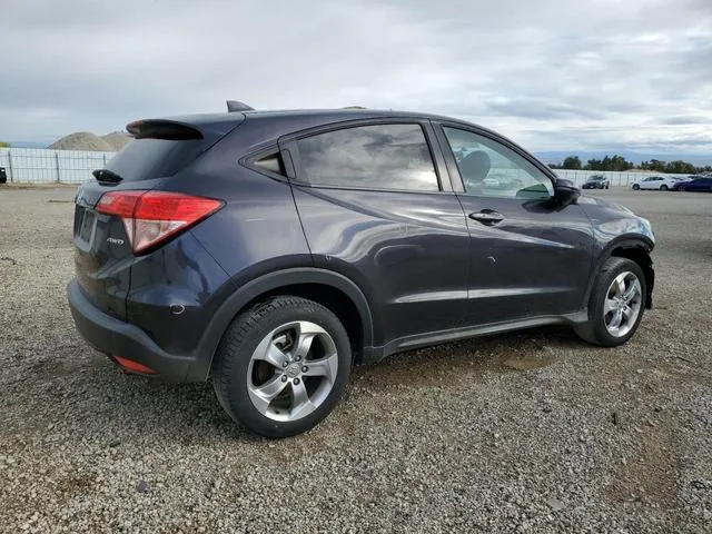 3CZRU6H5XHM728636 2017 2017 Honda HR-V- EX 3