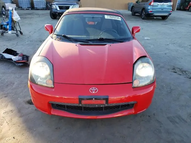 JTDFR320710037871 2001 2001 Toyota MR2- Spyder 5