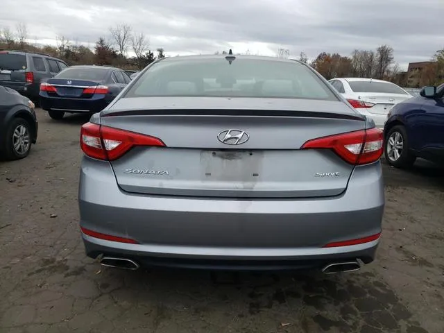 5NPE34AF5GH350261 2016 2016 Hyundai Sonata- Sport 6