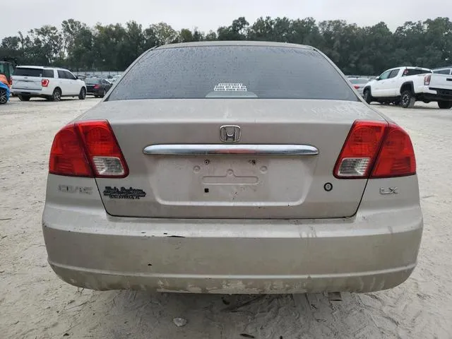 2HGES15571H565810 2001 2001 Honda Civic- LX 6