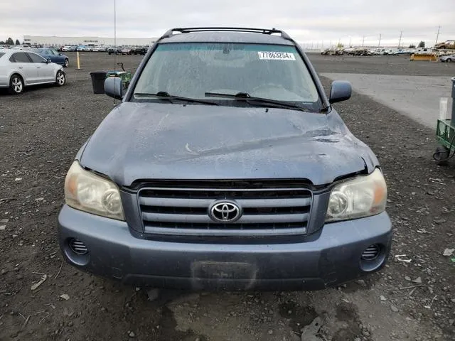 JTEEP21A740029761 2004 2004 Toyota Highlander 5