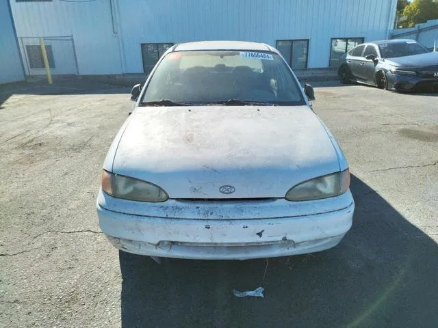 KMHVF24NXVU373676 1997 1997 Hyundai Accent- GL 5