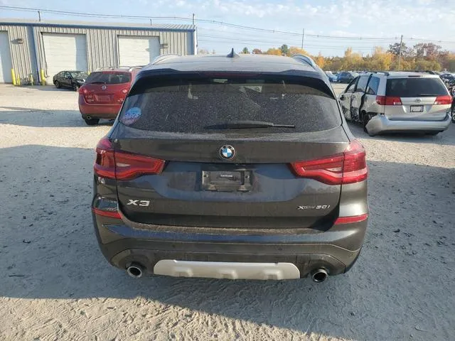 5UXTY5C07M9E96593 2021 2021 BMW X3- Xdrive30I 6